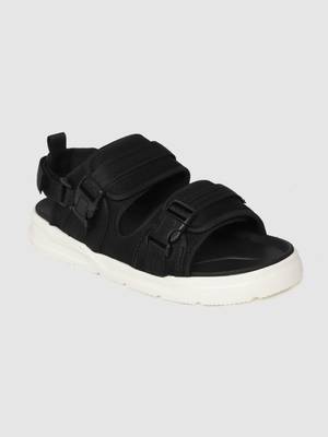 HRX by Hrithik Roshan Men Black Sandals Price History