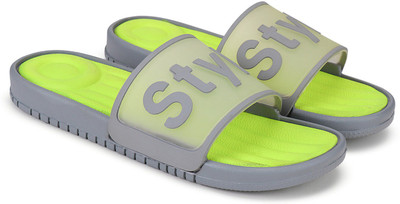 SWIGGY Men Flip Flops(Green , 7)