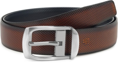 ZACHARIAS Men Casual, Formal, Party Black, Brown Artificial Leather Belt