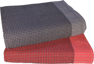 Tharunsha Elite Checkered Single AC Blanket for  Mild Winter(Cotton, BLACK,RED)