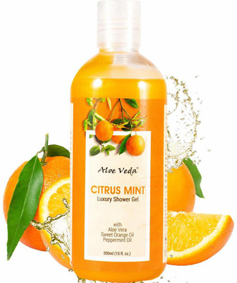 10% OFF on Aloe Veda Citrus Mint Luxury Shower Gel(300 ml) 10% OFF on Aloe Veda Citrus Mint Luxury Shower Gel(300 ml)