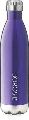 BOROSIL 750 ml Steel Bottle(Pack of 1, Blue)