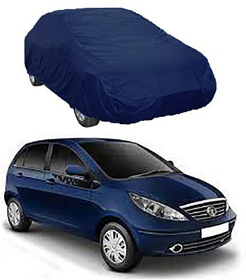 CoNNexXxionS Car Cover For Tata Indica Vista (Without Mirror Pockets)(Blue)
