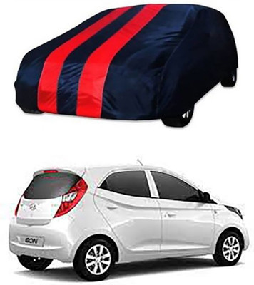 CoNNexXxionS Car Cover For Hyundai Eon (Without Mirror Pockets)(Multicolor)