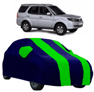 AutoCover Car Cover For Tata Safari Storme (With Mirror Pockets)(Multicolor)