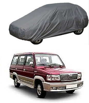 A+ RAIN PROOF Car Cover For Toyota Qualis (Without Mirror Pockets)(Grey)