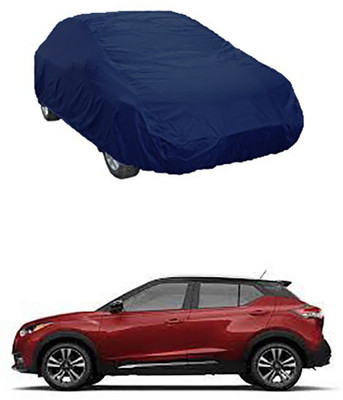 CoNNexXxionS Car Cover For Nissan Kicks (Without Mirror Pockets)(Blue)
