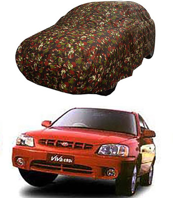 RAIN SPOOF Car Cover For Hyundai Accent Viva (Without Mirror Pockets)(Multicolor)