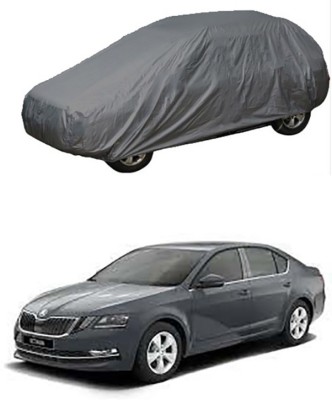 CoNNexXxionS Car Cover For Skoda Octavia (Without Mirror Pockets)(Grey)