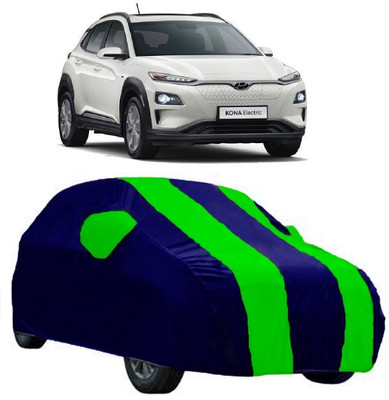 AutoCover Car Cover For Hyundai Kona (With Mirror Pockets)(Multicolor)