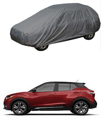 CoNNexXxionS Car Cover For Nissan Kicks (Without Mirror Pockets)(Grey)