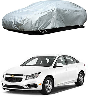 CoNNexXxionS Car Cover For Chevrolet Cruze (Without Mirror Pockets)(Silver)