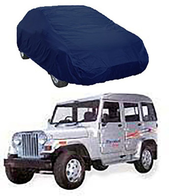 CoNNexXxionS Car Cover For Mahindra Marshal (Without Mirror Pockets)(Blue)