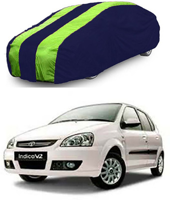 CoNNexXxionS Car Cover For Tata Indica V2 (Without Mirror Pockets)(Multicolor)