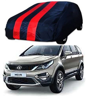 CoNNexXxionS Car Cover For Tata Hexa (Without Mirror Pockets)(Red, Blue)