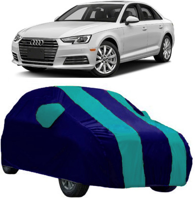 AutoCover Car Cover For Audi A4 (With Mirror Pockets)(Multicolor)