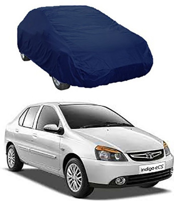 CoNNexXxionS Car Cover For Tata Indigo eCS (Without Mirror Pockets)(Blue)