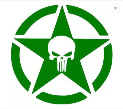 AVSARACHNA Sticker & Decal for Car & Bike(Green)