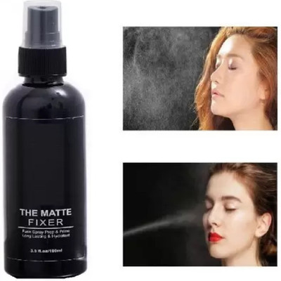 ADJD NEWMATTE FINISH & WATER PROOF MAKEKUP SETTING FIXER Primer  - 100 ml(TRANSPARENT)