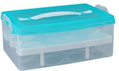 GETZET SHOPPERS Plastic Egg Container  - 2 dozen(Multicolor)