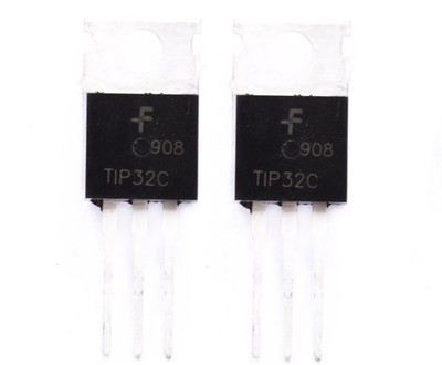 Stookin TIP32C Transistor Darlington Tube Inline TO-220 Voltage Regulator (2 Pcs) Electronic Components Educational Electronic Hobby Kit