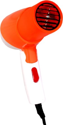 Lenon Foldable Hair Dryer To Easy Portability Dryer Hair Dryer(1000 W, Orange, White)