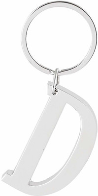 gtrp D Letter/Alphabet Big Size Premium Metallic Keychain Key Chain