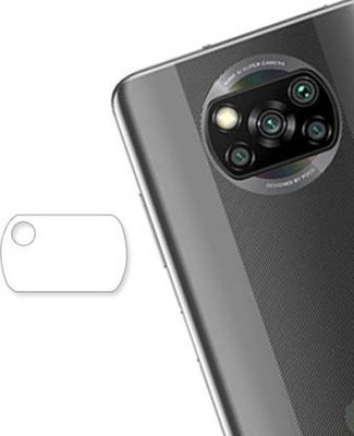 DAFFIN Back Camera Lens Glass Protector for HD Camera Poco X3(Pack of: 1)