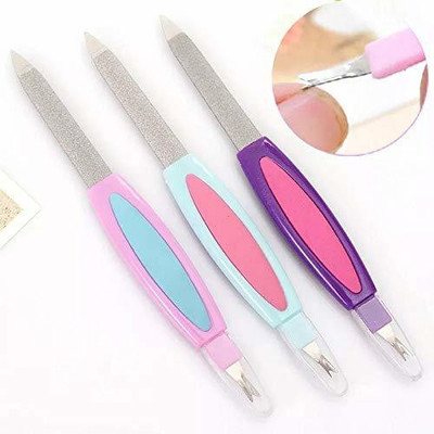 SAFARTRADERS Manicure Pedicure Nail File Tool Cuticle Trimmer Cutter Remover(Set of 2)
