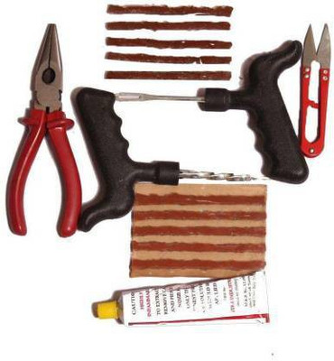 APICAL Tubeless tyre puncture complete kit Tubeless Tyre Puncture Repair Kit