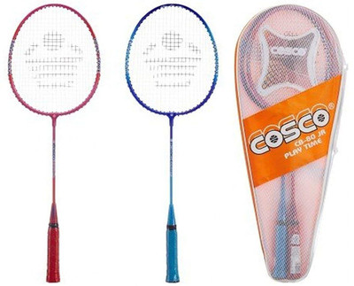 COSCO CB-80 For ( Kids ) Multicolor Strung Badminton Racquet(Pack of: 2, 100 g)