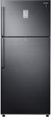 SAMSUNG 551 L Frost Free Double Door 2 Star Convertible Refrigerator (Black Inox, RT56T6378BS/TL)