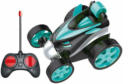 Just97 Stunt Dump Truck 360 Degree Rotating Remote Control Toy (Multicolor)(Multicolor)