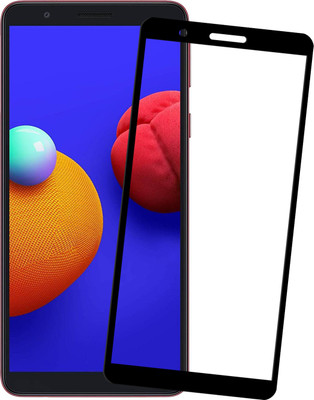 Karpine Edge To Edge Tempered Glass for Samsung Galaxy M01 Core, Samsung Galaxy A01 Core(Pack of 1)
