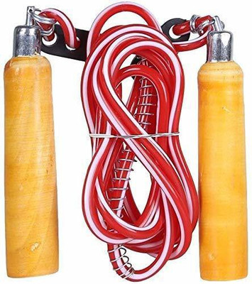 dpays Wooden Skipping Rope For Men & Women WSR5 Freestyle Skipping Rope(Length: 9 cm)