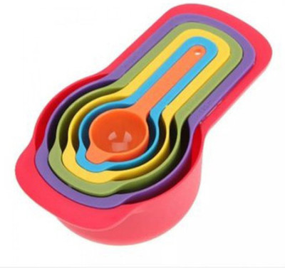 VAGHANI ENTERPRISE Plastic Measuring Spoon Set(Pack of 6)