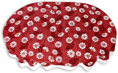 Casanest Printed 8 Seater Table Cover(Multicolor, Plastic)