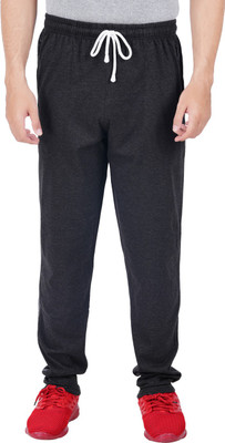 FEEL TRACK Solid Men Grey Track Pants