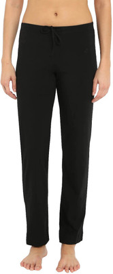 JOCKEY Solid Women Black Track Pants