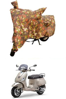 Blossom Trendz Two Wheeler Cover for Piaggio(Multicolor)