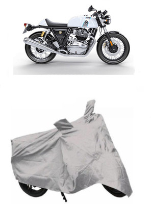 Flipkart SmartBuy Waterproof Two Wheeler Cover for Royal Enfield(Electra Delux, Silver)