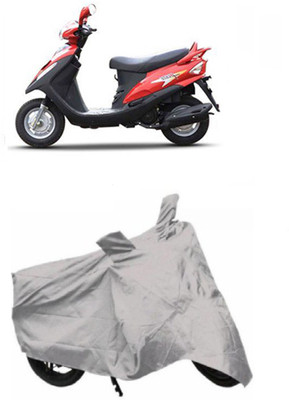 RPSENTTERPR Waterproof Two Wheeler Cover for Mahindra(Flyte, Silver)