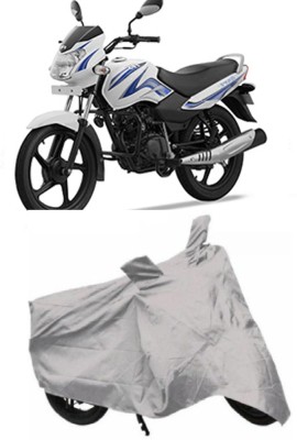 RPSENTTERPR Waterproof Two Wheeler Cover for TVS(Star Sport, Silver)