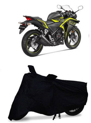 RPSENTTERPR Waterproof Two Wheeler Cover for Honda(CBR 250R, Black)
