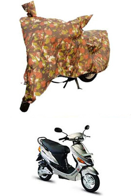 Blossom Trendz Two Wheeler Cover for Hero(E Sprint, Multicolor)