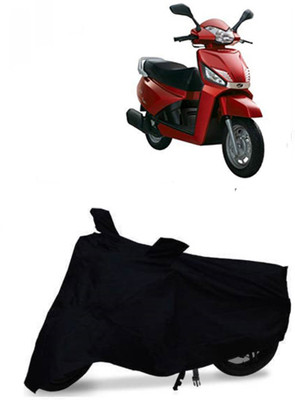 RPSENTTERPR Waterproof Two Wheeler Cover for Mahindra(Gusto, Black)