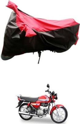 Blossom Trendz Two Wheeler Cover for Hero(CD Dawn, Red, Black)