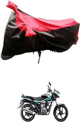 Blossom Trendz Two Wheeler Cover for Bajaj(Red, Black)