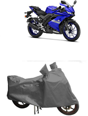 RPSENTTERPR Waterproof Two Wheeler Cover for Yamaha(R15 V3, Grey)