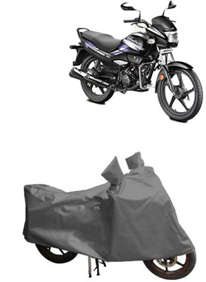 Mdstar Waterproof Two Wheeler Cover for Hero(Super Splendor, Grey)